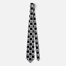 Black Witches Black & White Chequered