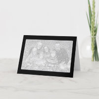Black with White Border Photo