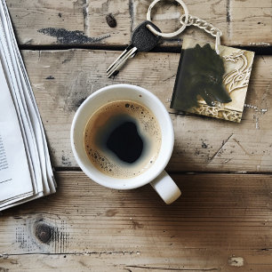 Black Wolf Celtic Dragon Knotwork Fantasy Key Ring