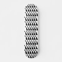 Black Wolf Moon Skateboard Gift for Teen Boy