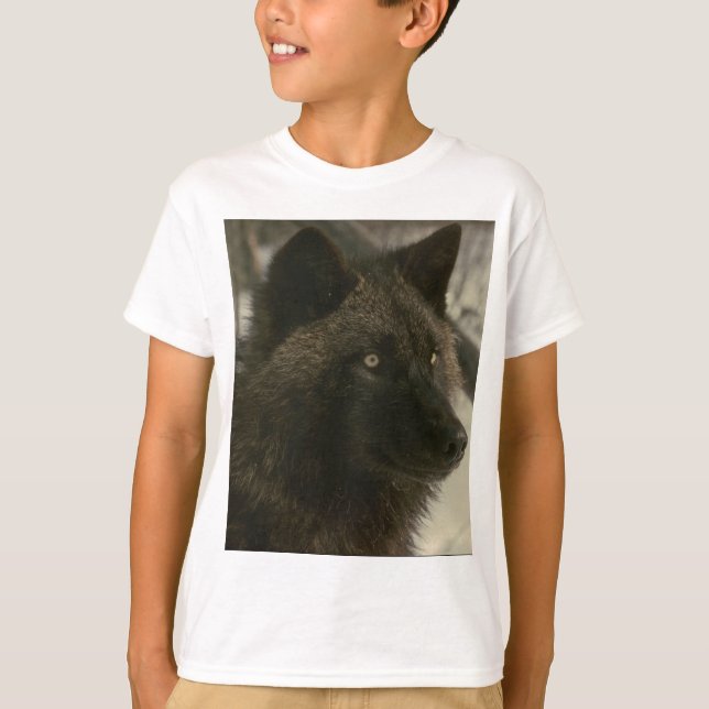 Black Wolf T-Shirt (Front)