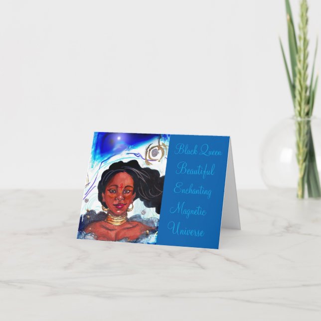 Black Woman Card (Front)
