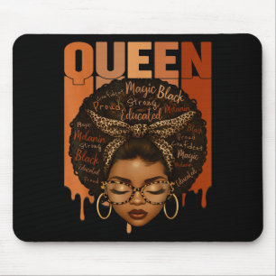 Black Woman Educated Strong Black History Month Gi Mouse Pad