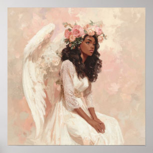 Black Woman Empowerment Art Poster