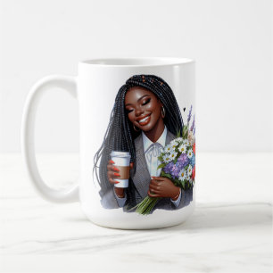 Black woman melanin sista African American women Coffee Mug