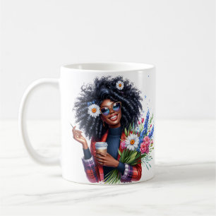 Black woman melanin sista African American women Coffee Mug