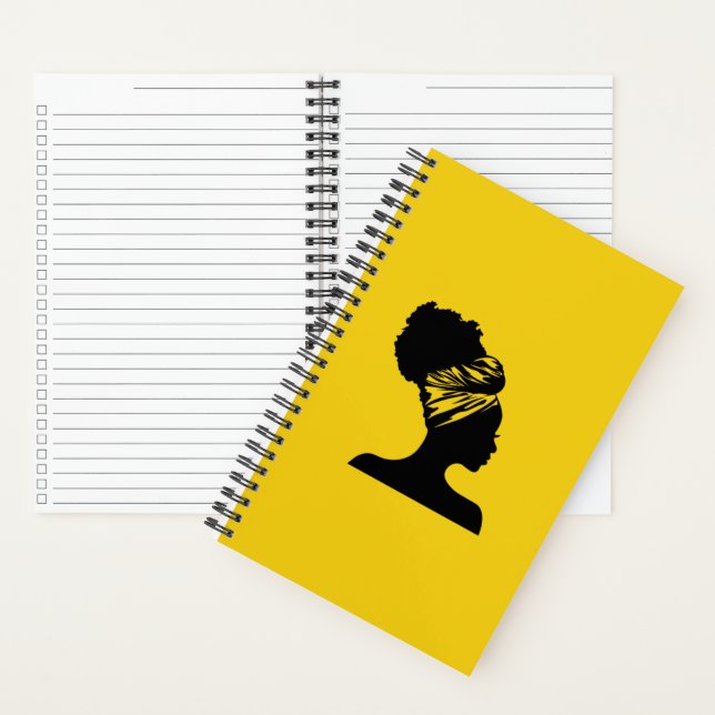 Black Woman Notebook (Inside)