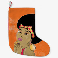 Black Woman Retro Portrait