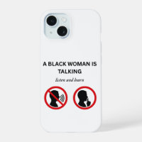 Black Woman Talking Listen And Learn