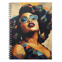 Black Womanhood: Cubist Artistry Magnet