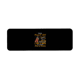 Black Women August Birthday Gifts Im A Leo Queen Return Address Label