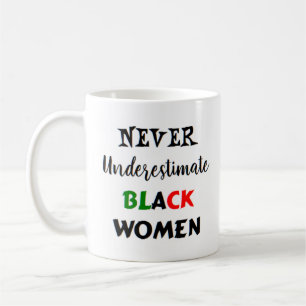 black women coffee mug