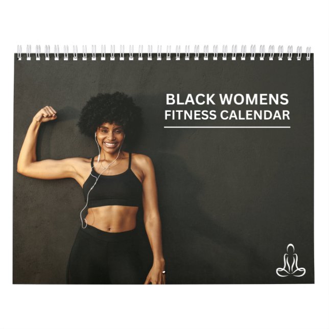Black Women Fitness Calendar (Cover)