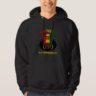 Black Women Junenth Day Celebrate Independence 18 Hoodie