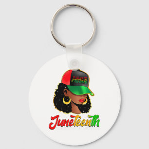 Black Women Juneteenth Remembering My Ancestors 1 Key Ring
