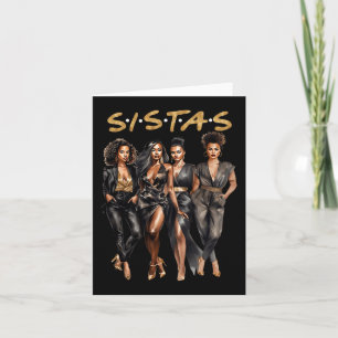 Black Women Melanin Black History African American Card