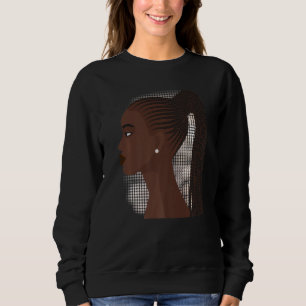 Black Women Melanin Girl International Women Day G Sweatshirt