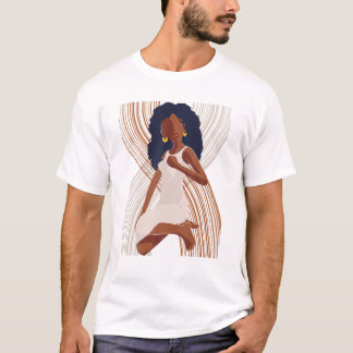 Black Women Melanin Girl International Women Day G T-Shirt