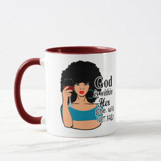 Black Women ,Natural Hair , God is in her,She will Mug