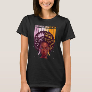 Black Women Queen Stronger Than Eczema Lavender & T-Shirt