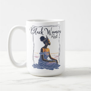 Black Women REST Coffee Mug
