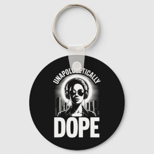 Black Women Unapologetically Drug Juneteenth Black Key Ring