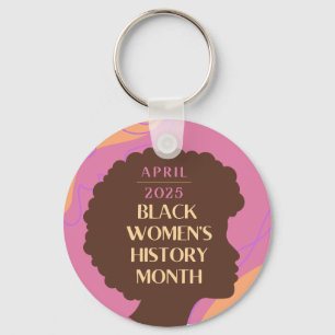 Black Women's History Month Key Ring