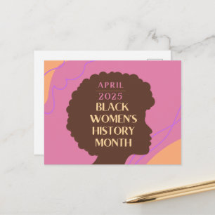 Black Women's History Month Postcard