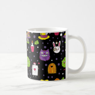 black Wonderland Coffee Mug