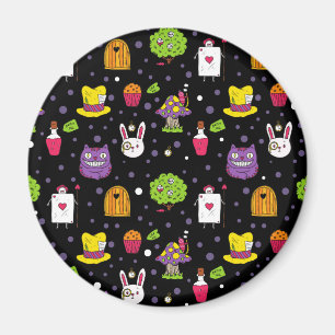 black Wonderland Magnet