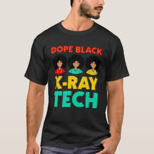 Black XRay Tech Week Melanated Black History Xray  T-Shirt