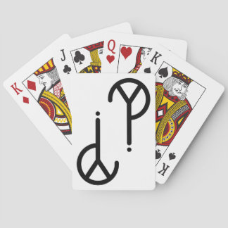 Black Y? Symbol Playing Cards