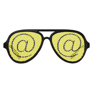 @ Black Yellow Aviator Party Shades,  Sunglass Aviator Sunglasses