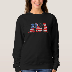 Black Yellow Chocolate Fox Red Lab Silver Patrioti Sweatshirt