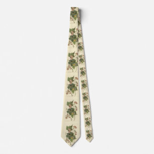 Black & Yellow Warblers Audubon's Birds of America Tie