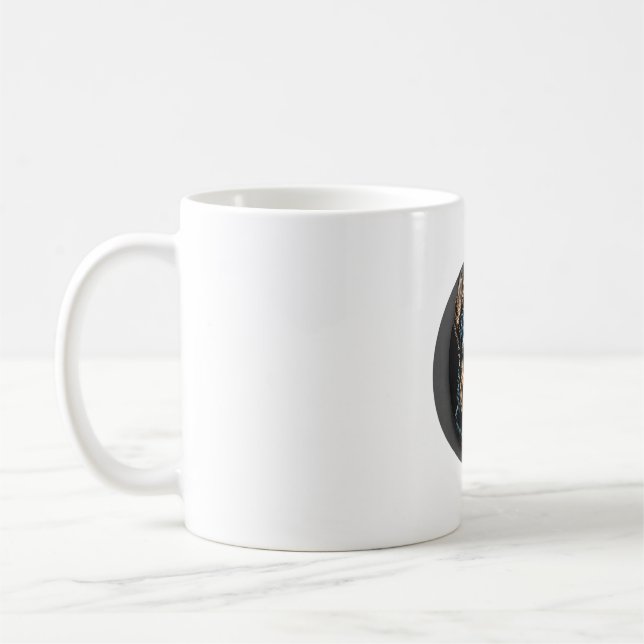 black yorkshire terrier coffee mug (Left)