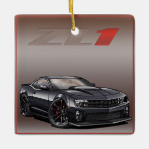 Black_ZL1 Ceramic Tree Decoration