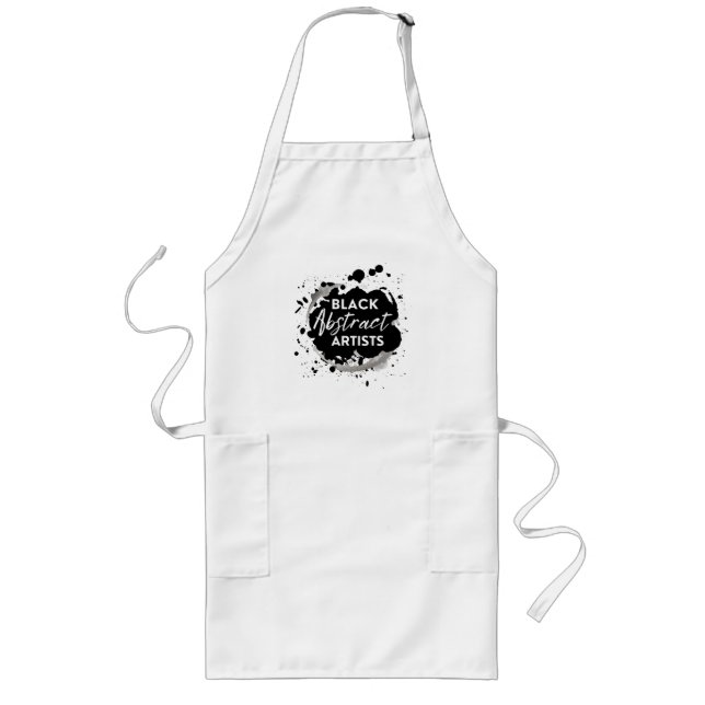 BlackAbstractArtists Apron Smock (Front)