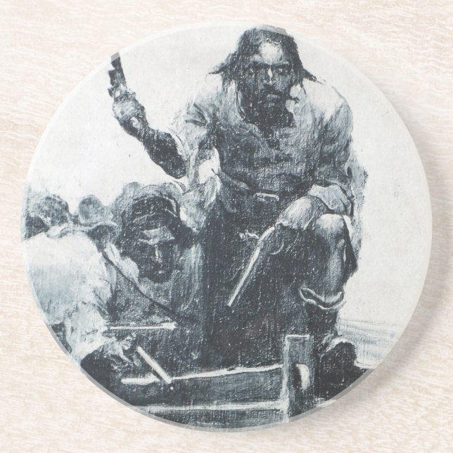 Blackbeard Approaching Coaster (Front)