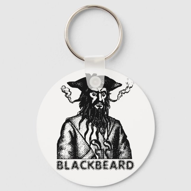 Blackbeard Key Ring (Front)