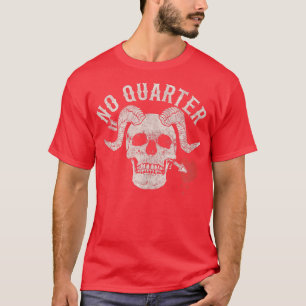 Blackbeard the Pirate Battle Flag Jolly Roger No Q T-Shirt