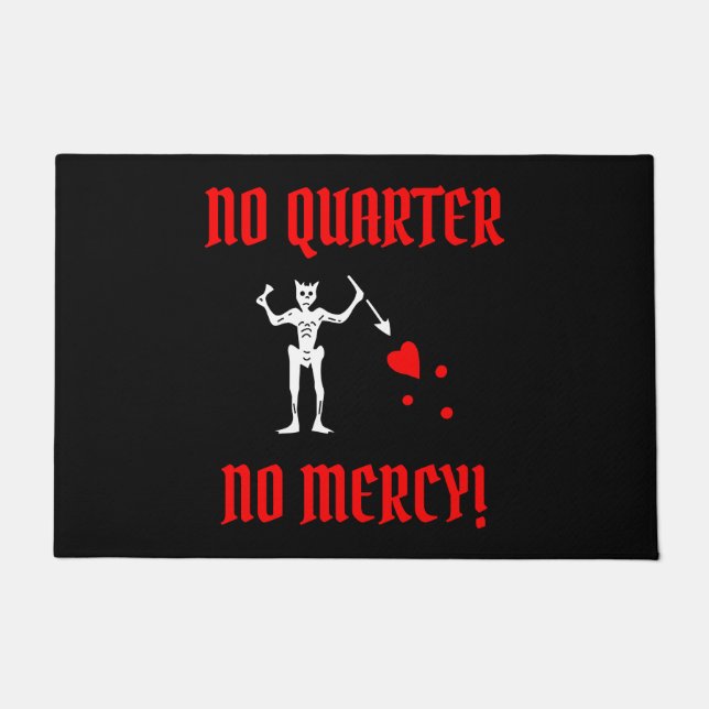 Blackbeard the Pirate (Edward Teach)  Doormat (Front)