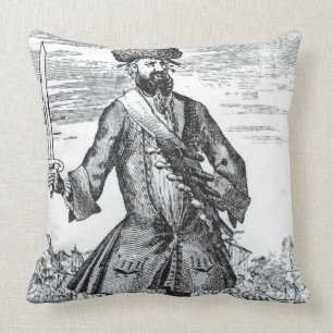 Blackbeard the Pirate, from 'A General History of Cushion