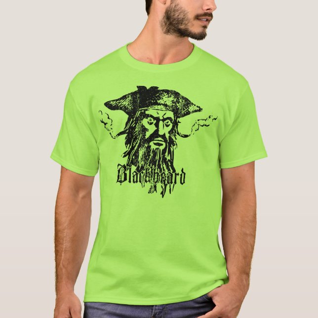 Blackbeard The Pirate T-Shirt (Front)