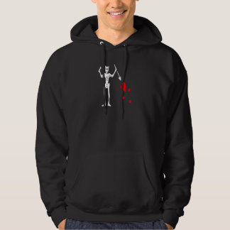 Blackbeard-White Hoodie