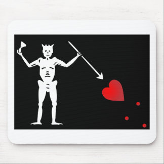 BlackBeards Flag (Edward Teach) Mouse Pad