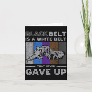 Blackbelt Is A White Belt Gave Up Brazilian Jiu Card