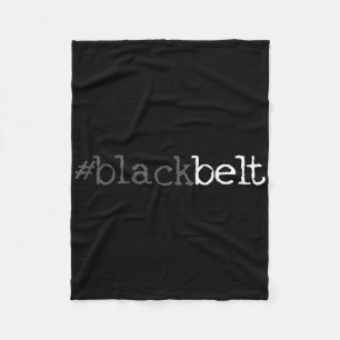Blackbelt Karate Taekwondo Martial Arts Gift 1  Fleece Blanket