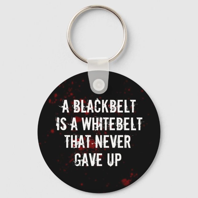 Blackbelt Key Ring (Front)