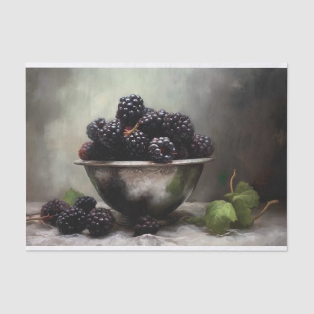 Blackberries 2 Decoupage Paper (Front)